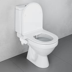 Унитаз-компакт Damixa Origin Evo 421788607SC с сиденьем микролифт, с приставкой биде