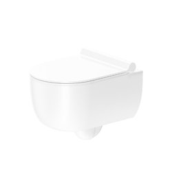 Унитаз подвесной Damixa Scandinavian Pure DX36C1701SC с микролифтом, безободковый